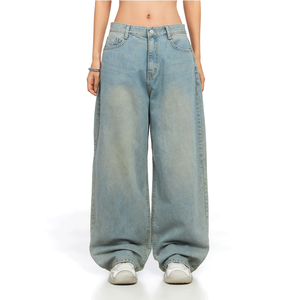 กางเกงทรงหลวมสำหรับผู้หญิง ออกแบบมาให้มีทรงหลวมสบาย ให้ความสะดวกสบาย ยืดหยุ่น และดูดีมีสไตล์ เหมาะสำหรับสวมใส่ในชีวิตประจำวัน - Product Image 1