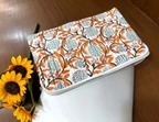 Funda de manga para portátil de lujo Vintage Simple duradera con estampado de bloques de algodón 100%, funda protectora impermeable acolchada para negocios diarios - Product Image 2