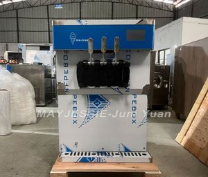 เครื่องทำไอศกรีมแบบตั้งโต๊ะขนาดเล็ก พกพาสะดวก ใช้งานได้หลากหลาย เหมาะสำหรับธุรกิจ  รับประกัน 1 ปี - Product Image 2