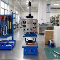 Mini presse thermique de bureau, petit équipement de thermoscellage, machine à gaufrage pour boîtes blister, presse thermique industrielle 110V 220V 380V
