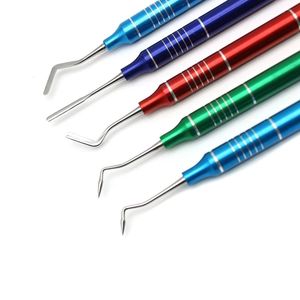 Espátula de Acero Recubierta de Titanio para Instrumentos Dentales, Resina Compuesta, Juego Dental de navel surgical Instruments - Product Image 2