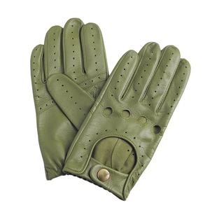 Prix d'usine, logo personnalisé, gants de conduite en cuir tendance pour femmes et hommes, gants en cuir pour hommes, gants de conduite en cuir pour voiture - Product Image 1