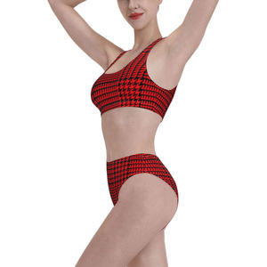 Conjunto de Bikini para Mujer de Alta Calidad Directo de Fábrica, Ligero, Transpirable, de Secado Rápido, Último Diseño, Precios al por Mayor, Impresión Digital - Product Image 5