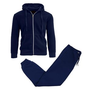 Chándal OEM Ropa deportiva Slim Fit Sudaderas con capucha y Joggers Conjunto Ropa de mujer y hombre 100% algodón transpirable ropa de gimnasio streetwear - Product Image 6