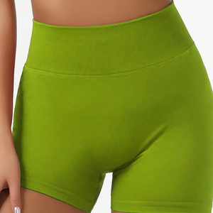 Shorts de yoga taille haute pour femmes, respirants, séchage rapide, anti-plis, matière douce, haute qualité, nouvelle mode, faciles à porter, très vendus - Product Image 4