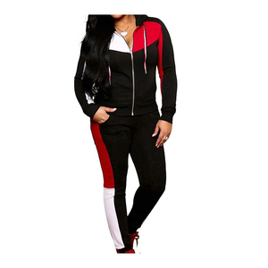 Chándales unisex personalizados de alta calidad con tiras laterales, Conjunto personalizado de Entrenamiento para mujeres, venta al por mayor, chándal personalizado con cremallera para mujeres - Product Image 6