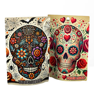 Custom Mylar <b>Bags</b> with <b>Clear</b> Window OEM Factory Wholesale Candy Packaging - Product Image 4