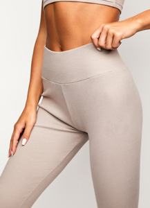 <b>Women's</b> High Elastic Mid Fitness Pants High Quality Breathable Yoga <b>Leggings</b> Spandex Tight Knitted <b>Leggings</b> <b>for</b> Casual Gym Sport - Product Image 6