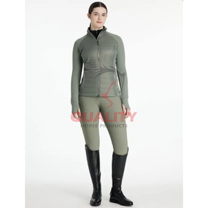 Chaqueta de entrenamiento ecuestre 2025, tela elástica transpirable impermeable de primera calidad, elegante chaqueta de equitación de corte ergonómico - Product Image 6