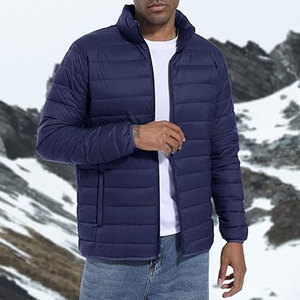 เสื้อแจ็คเก็ตพัฟเฟอร์น้ำหนักเบาสำหรับผู้ชาย OEM เสื้อโค้ทแบบมีซับใน มีกระเป๋า กันน้ำ กันลม สวมใส่สบายๆ สำหรับกิจกรรมกลางแจ้ง แฟชั่นผู้ชายแบบมีฉนวน - Product Image 5