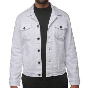 Vente en gros Veste en jean pour hommes Veste en jean surdimensionnée à la mode décontractée pour hommes de haute qualité en bas quantité minimale de commande - Product Image 4
