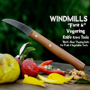 Cuchillo Pelador 'Pico de Pájaro' de WINDMILLS para Frutas y Verduras - Product Image 3