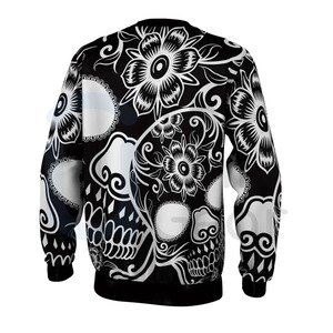 Sudaderas de cuello redondo con estampado personalizado de alta calidad, suéteres de invierno para hombres y mujeres, Camisetas Básicas de patrón sólido al por mayor - Product Image 4