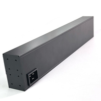 PDU de montage en rack certifié CE de 19 pouces, 8 prises EU Schuko 16A 250V, unité de distribution d'alimentation HTTP/HTTPS, salle de télécommunications personnalisable