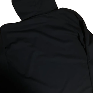 Black Oversized Hoodie With Rhinestone Anime Character Print Streetwear Unisex Heavy Cotton Pullover <b>Hip</b> Hop Winter Fashion Sale - Product Image 5