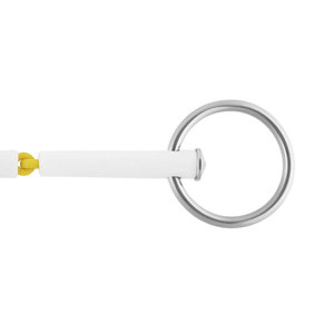 Nathe Bradoon 15mm Single Jointed (55mm Ring) Acier inoxydable Bradoon Bit Loose Ring Horse Riding Training Snaffle - Product Image 5