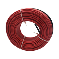 Câble chauffant constant de conducteur jumeau de cuivre de MINCO 10 W/M pour la solution de chauffage durable et efficace de bâtiments