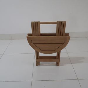 Cómoda mesa de centro redonda moderna de madera maciza con color y tamaño personalizables - Product Image 4