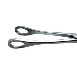 Pinzas para Esponjas Forester de Alta Calidad de MEDIHEAL SURGICAL CORPORATION, 10 Pulgadas, Rectas, con Mordazas Dentadas, Acero Inoxidable Alemán, Clase I - Product Image 5