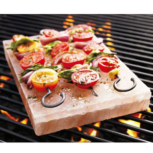 Assiette en forme de briques de sel rose de l'Himalaya bio et naturel pour une belle cuisine au barbecue et une décoration intérieure Carreaux de dalles sculptées - Product Image 1