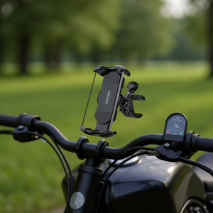 Support de téléphone portable rotatif en ABS pour guidon de vélo/moto - Product Image 3