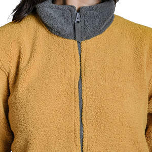 Veste polaire douce au toucher, couche chaude, fermeture éclair intégrale, style confortable pour les voyages en plein air, la mode décontractée et l'usage quotidien - Product Image 6