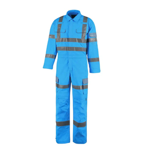 Hot Sale Unisex Industrial <b>Waterproof</b> Hi Visibility Work Jacket Custom Logo Men's Uniform Workwear Coverall <b>Boiler</b> <b>Suit</b> - Product Image 1