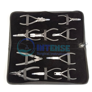 Hot Selling 10 Pack Stainless Steel Jewelry Pliers Set Professional Jewelry <b>Making</b> Tools Mini Precision Pliers <b>Beading</b> for - Product Image 4