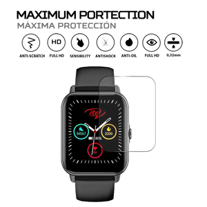 อุปกรณ์ป้องกันหน้าจอกันกระแทกสำหรับนาฬิกาอัจฉริยะ itel 2อุปกรณ์เสริมระดับพรีเมียมเพื่อเพิ่มการปกป้องอุปกรณ์ - Product Image 2