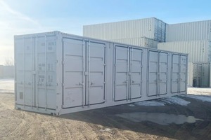 Contenedor de Envío Seco Azul de 40 Pies, Nuevo, Vacío, para Transporte de Carga, Contenedor de Envío Ankara - Product Image 5