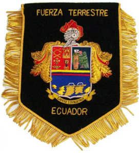 Banderín de Lujo Ceremonial con Bordado de Hilo Dorado, Tejido de Alta Calidad, con Imán - Product Image 3