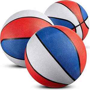 ลูกบอลบาสเก็ตบอลไร้เสียงขนาด7สีขาวสำหรับเด็กและเยาวชนลูกบอลน้ำหนักเบาสำหรับการฝึกซ้อมในร่ม - Product Image 6