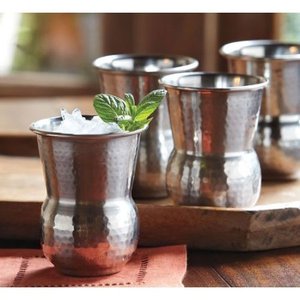 Gobelet isotherme Divris Mughlai martelé 900 ml - Verre à boire élégant et luxueux - Product Image 4