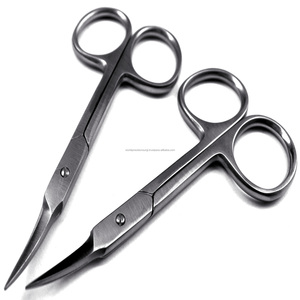 Tijeras para cutículas rectas de acero inoxidable, herramienta portátil para manicura, pedicura y cuidado de uñas, CE para adolescentes - Product Image 1