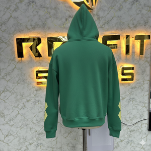 Tous les coloris, grande taille, nouveau style, sweat à capuche à fermeture éclair très demandé, imprimé en relief, fabriqué en usine, prix bas, sweat à capuche pour hommes, sweat à capuche pour hommes - Product Image 5