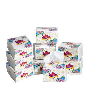 Special Offer Orginal Wood Pulp Facial <b>Tissue</b> 300 Sheets with Embossing Roller 10 Packs Per Bag Or Customize Packaging - Product Image 1