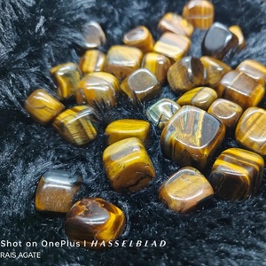 Natural High Quality Rais Agate Tiger Eye Gemstone Tumbled Carved Engraved <b>Healing</b> Reiki Meditation Flashy Brown Chinese New - Product Image 2