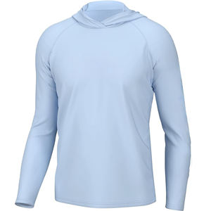 Quick Dry Waterproof Rashguard Custom Long Sleeve Fishing Wear <b>Jackets</b> Sublimated Washed <b>Jersey</b> - Product Image 1