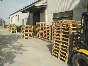 Palés de madera de Acacia para embalaje de productos, palés de madera para transporte de logística, Vietnam - Product Image 4