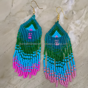 Handmade Designer <b>Resin</b> Earrings Luxury <b>Resin</b> <b>Crafts</b> Fashion Accessories - Product Image 4