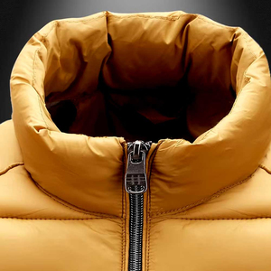 Custom Winter <b>Warm</b> <b>Waterproof</b> Windproof Canvas Eco-Friendly Quick Dry High Street Style Mens Puffer <b>Jacket</b> - Product Image 2