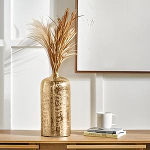Modern Design Metal Plated <b>Table</b> <b>Vase</b> Shiny Polished New Arrival Living Room Interior Decoration Top-Notch Tabletop <b>Vases</b> - Product Image 2