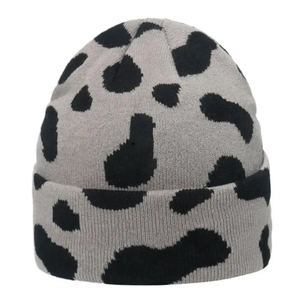 Unisex Winter <b>Warm</b> Knitted Beanie Caps 100% Acrylic Soft Texture Digital Printing Waterproof Breathable Adjustable Casual - Product Image 5