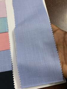 Tela suave y duradera de algodón polivinílico para camisas, tela de 58 "para exportación de ropa para hombres y mujeres - Product Image 2