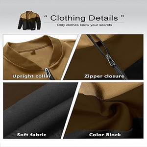 Veste universitaire en satin pour homme de haute qualité, veste bomber pour homme, col en satin, bomber de baseball, hiver, téléchargé par Dress Sports - Product Image 5