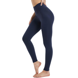 Mallas de Yoga sin costuras de alta calidad para mujer, logotipo personalizado, deporte, entrenamiento, gimnasio, Fitness, mallas activas, informales, sólidas, de verano - Product Image 2