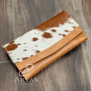 กระเป๋าคลัทช์หนังวัวสำหรับผู้หญิงแฟชั่นขายดีกระเป๋าใส่บัตรเครดิตหนังแท้สั่งทำ - Product Image 1