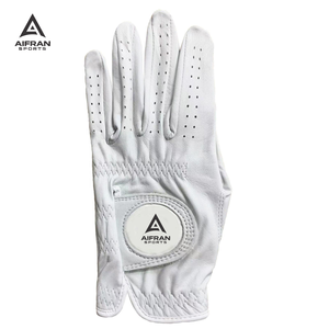 Gants de golf Aifran Sports en cuir de cabretta de qualité supérieure, logo personnalisé, professionnels, doux, respirants, adhérence, pour hommes et femmes - Product Image 1