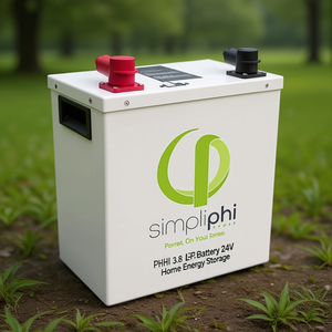แบตเตอรี่ Briggs and Stratton Simpliphi PHI 3.8 ลิตร 24 โวลต์ สำหรับเก็บพลังงานภายในบ้าน ทำจากโลหะ - Product Image 2