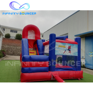 <span class=keywords><strong>New</strong></span> Arrival phim hoạt hình <span class=keywords><strong>Inflatable</strong></span> Bouncer trượt lâu đài nhà không khí <span class=keywords><strong>Inflatable</strong></span> nhảy giường lâu đài Bouncer Combo với trượt - Product Image 4